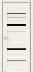 City 2 PO Лакобель черное (Дуб бьянко)