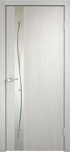 Smart Z1 PO Зеркало веточки серебро (Дуб белый)