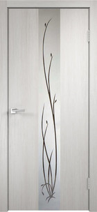 Smart Z2 PO Зеркало веточки серебро (Дуб белый)