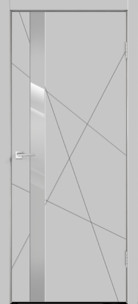 Scandi S Z1 PO Лакобель светло-серое (Эмаль светло-серое)