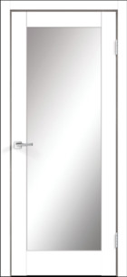 Alto 4Z PG Зеркало+филенка (Эмалит белый)