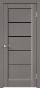 Premier 1 PO Лакобель черное (Ясень грей soft-touch)