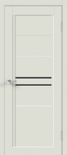 Next 2 PO Лакобель черное (Эмалит светло-серый)