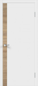 Galant Duo 1 PG вставка Дуб европейский (Эмалит белый)