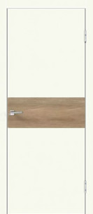 Galant Duo 3 PG вставка Дуб европейский (Эмалит молочный)