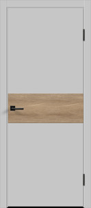 Galant Duo 3 PG вставка Дуб европейский (Эмалит светло-серый)