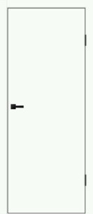 Galant PG кромка ABS черная (Белый опал)