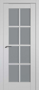 101U ПО стекло мателюкс (Светло-серый)